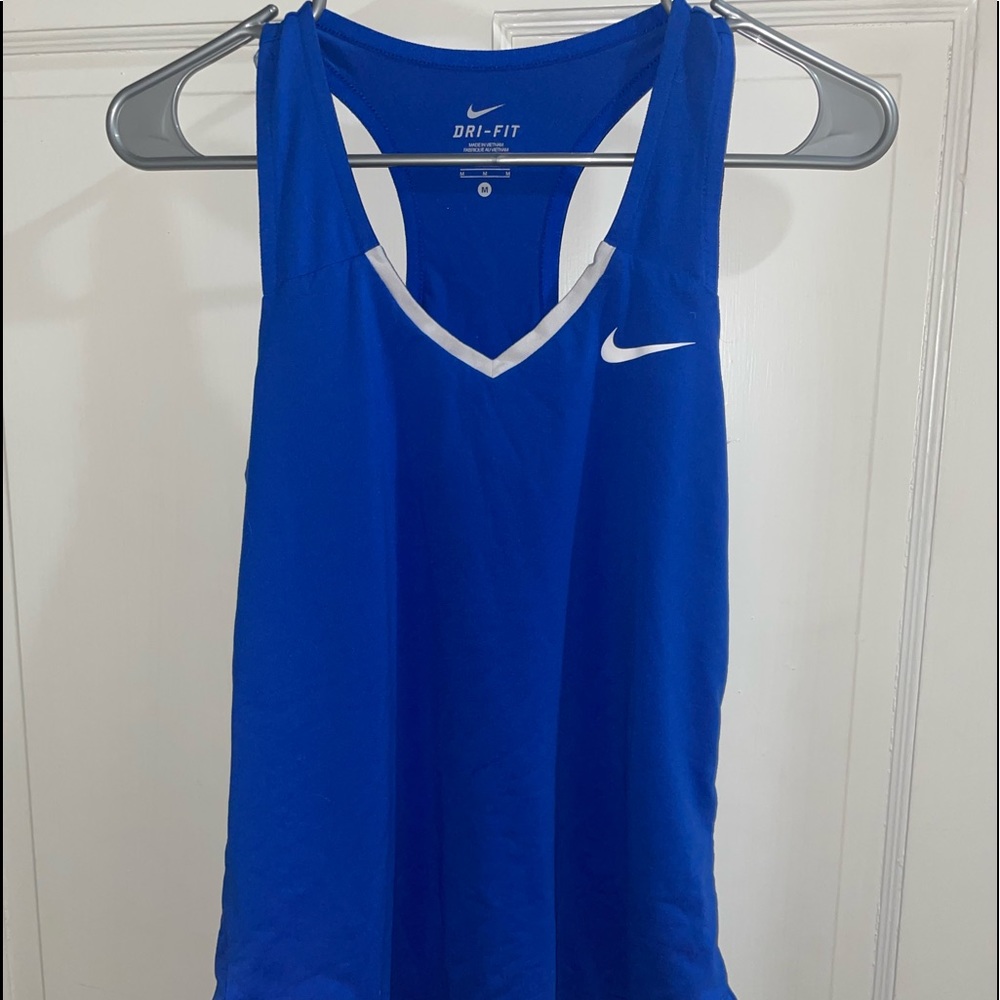Blue Nike workout tank!!